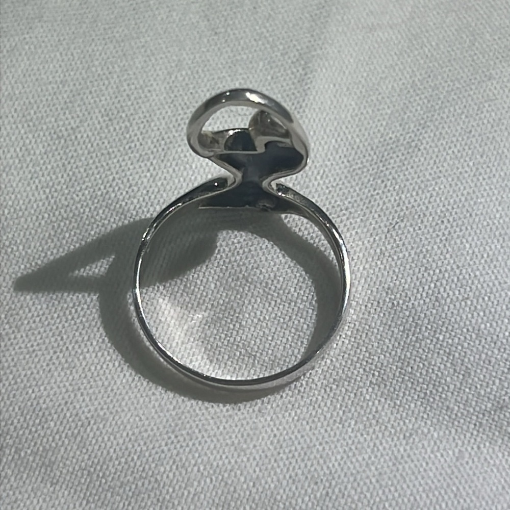 Women’s Goddess Yoga Inspired Sterling Silver Ring - Picture 2 of 4